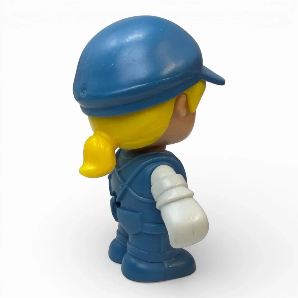 Safari Park Ranger Dinosaur Blue Bib Overalls Action Figure Replacement Toy Girl